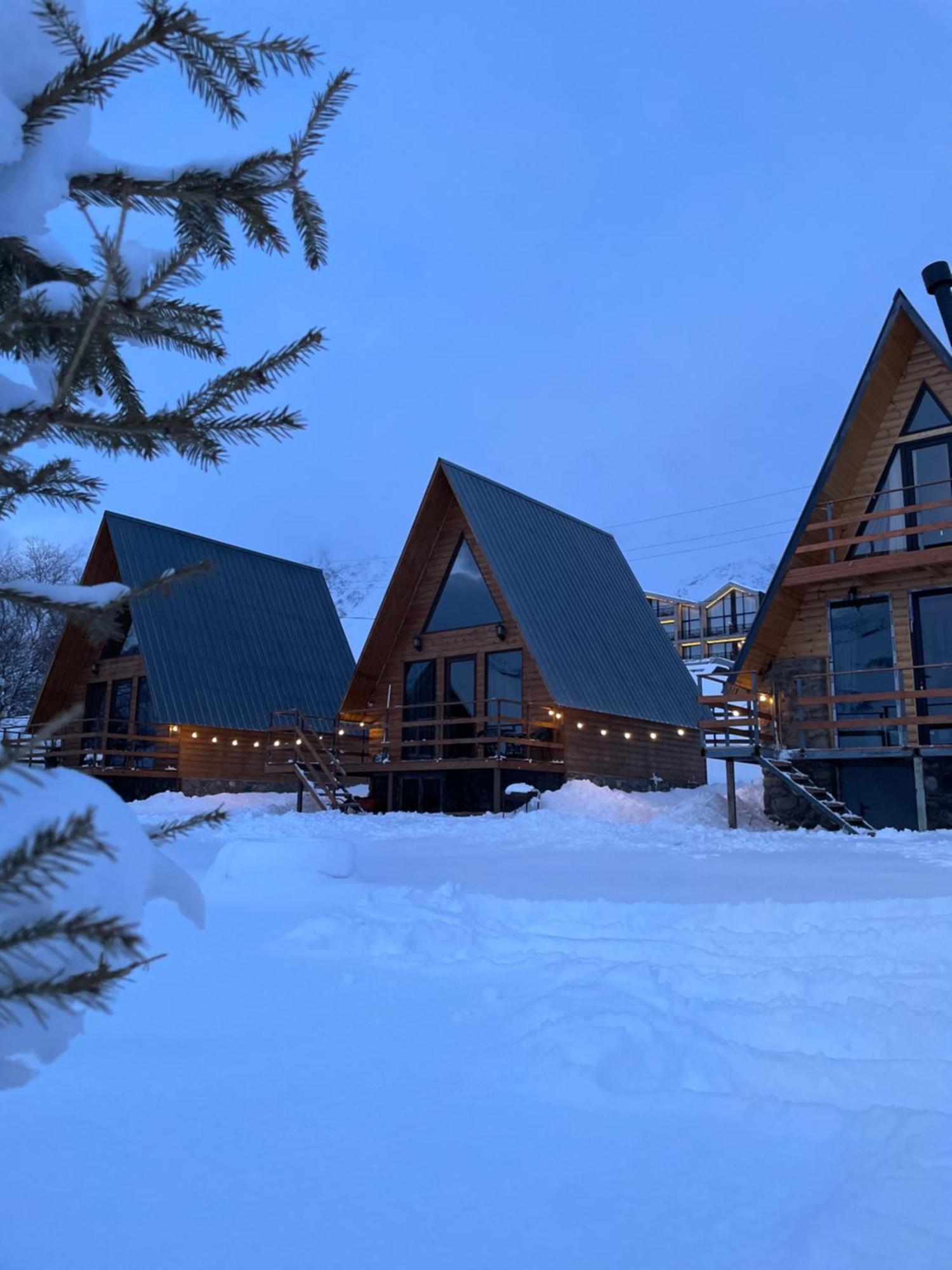 Aura Cottages 卡兹贝吉 外观 照片